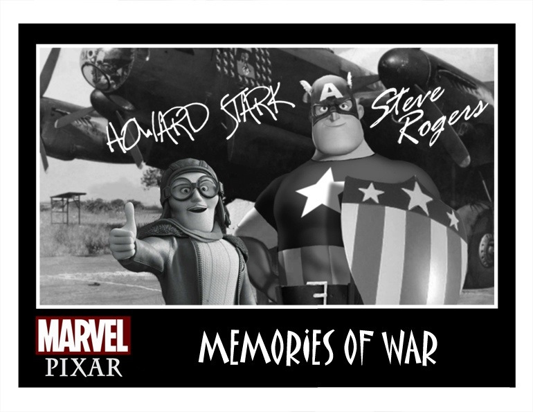 Pixar Captain America Memories