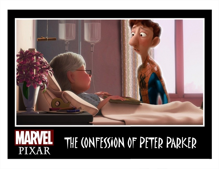 Pixar Confessions of Peter Parker
