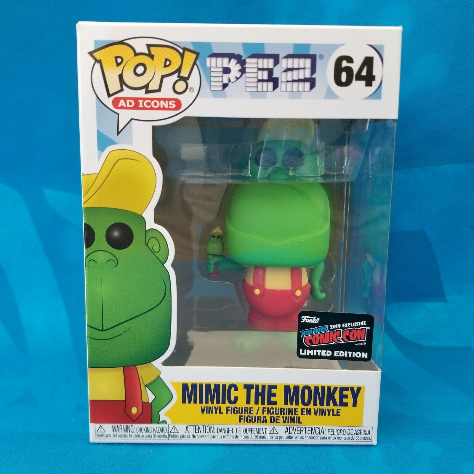 Funko POP Ad Icons Mimic the Monkey - #64: NYCC Exclusive | Fanboy  Collectibles