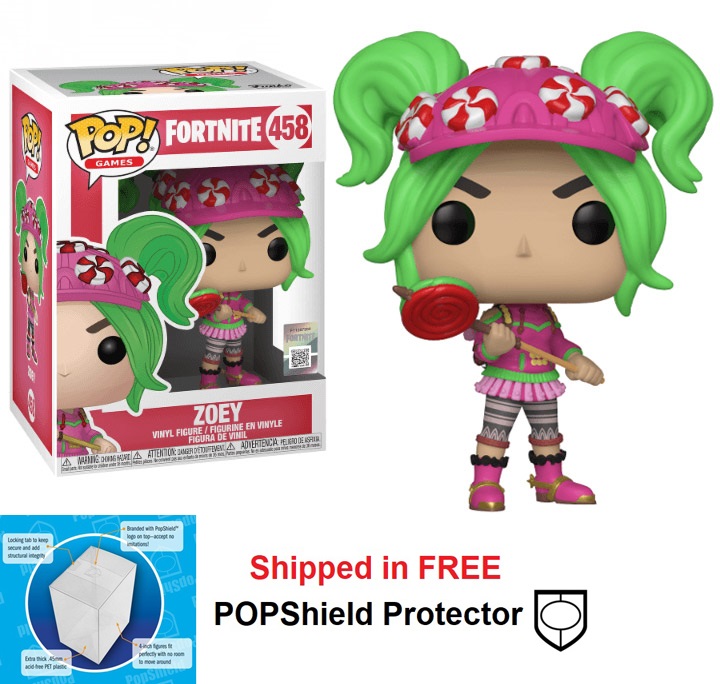 Funko POP Games Fortnite Zoey Figure - #458 | Fanboy Collectibles