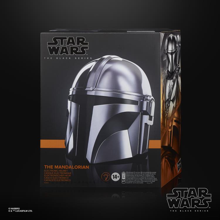 Hasbro, Star Wars, The Black Series, Mandalorian, 1:1 Scale, Wearable,  Electronic Helmet, Prop Replica | Fanboy Collectibles