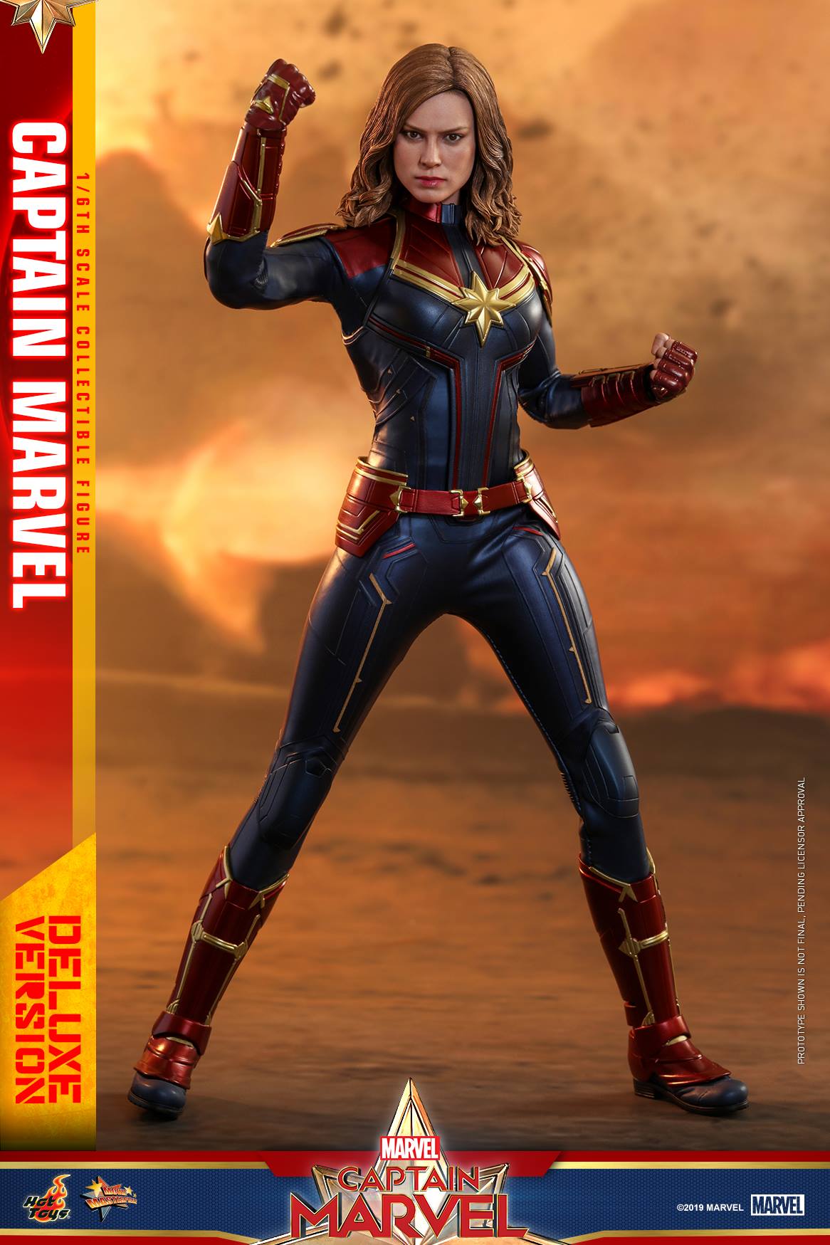 Hot Toys, Captain Marvel, Deluxe, Movie, Masterpiece, Sixth Scale, Figure,  MMS522, Avengers | Fanboy Collectibles