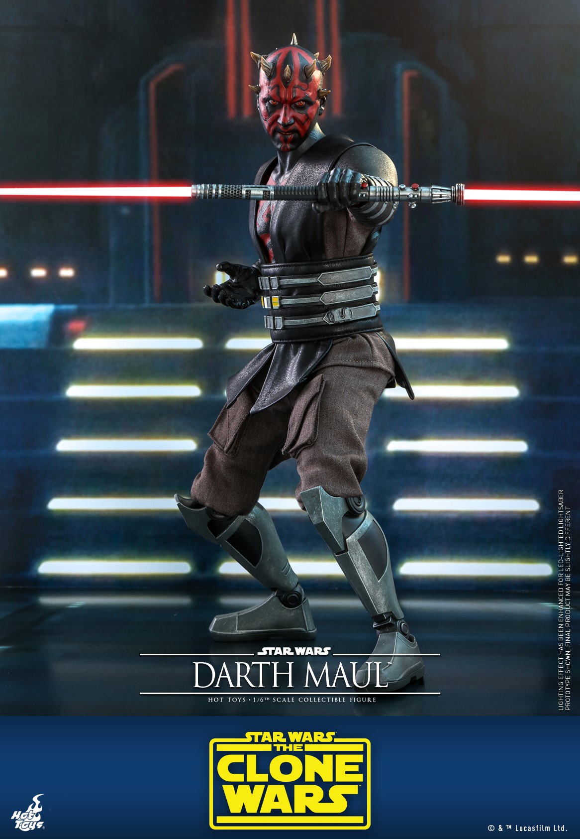Hot Toys, Star Wars, Clone Wars, Darth Maul, Television Masterpiece Series,  Sixth Scale, Figure, TMS024, lightsaber, sith | Fanboy Collectibles