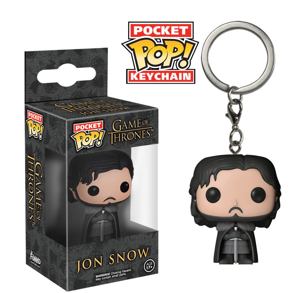 Funko Pocket POP Keychain Game of Thrones Jon Snow | Fanboy Collectibles