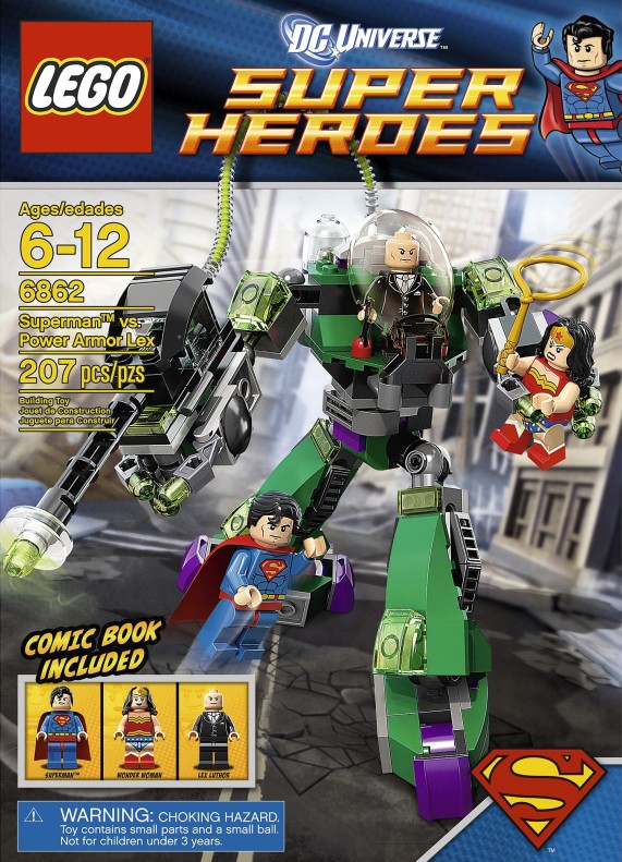Lego DC Super Heroes Superman vs. Power Armor Lex 6862 | Fanboy Collectibles