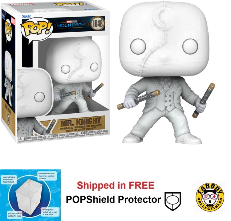 Funko POP, Marvel, Moon Knight, Mr. Knight, #1048 | Fanboy Collectibles