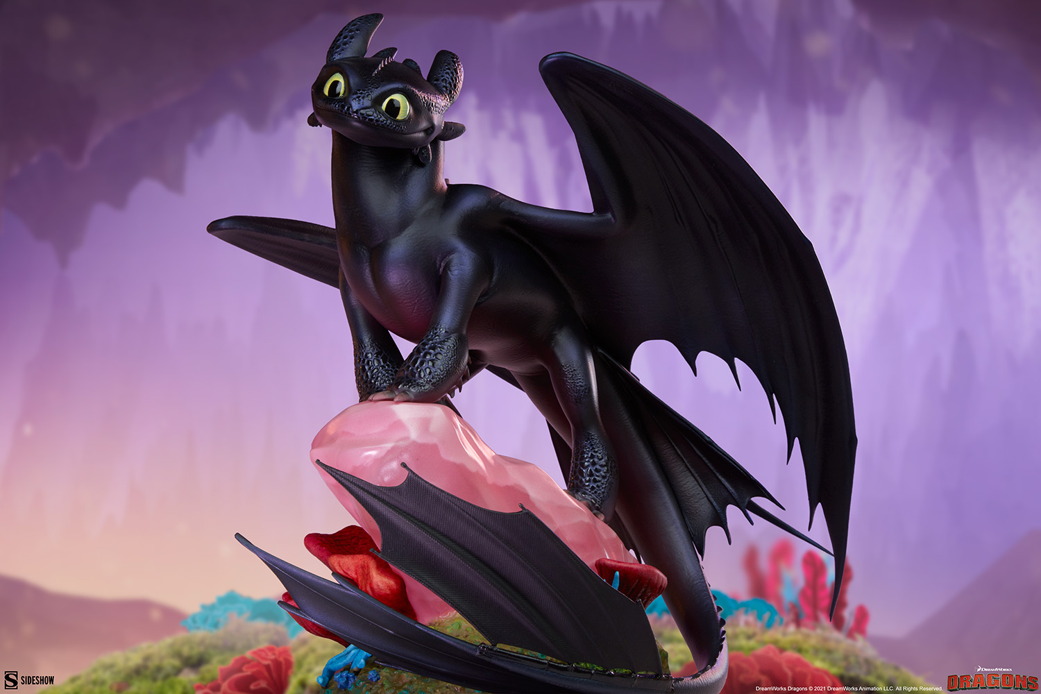 Pre-Order Sideshow Toothless How to Train Your Dragon Statue | Fanboy  Collectibles